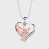 Winged Affection Pendant