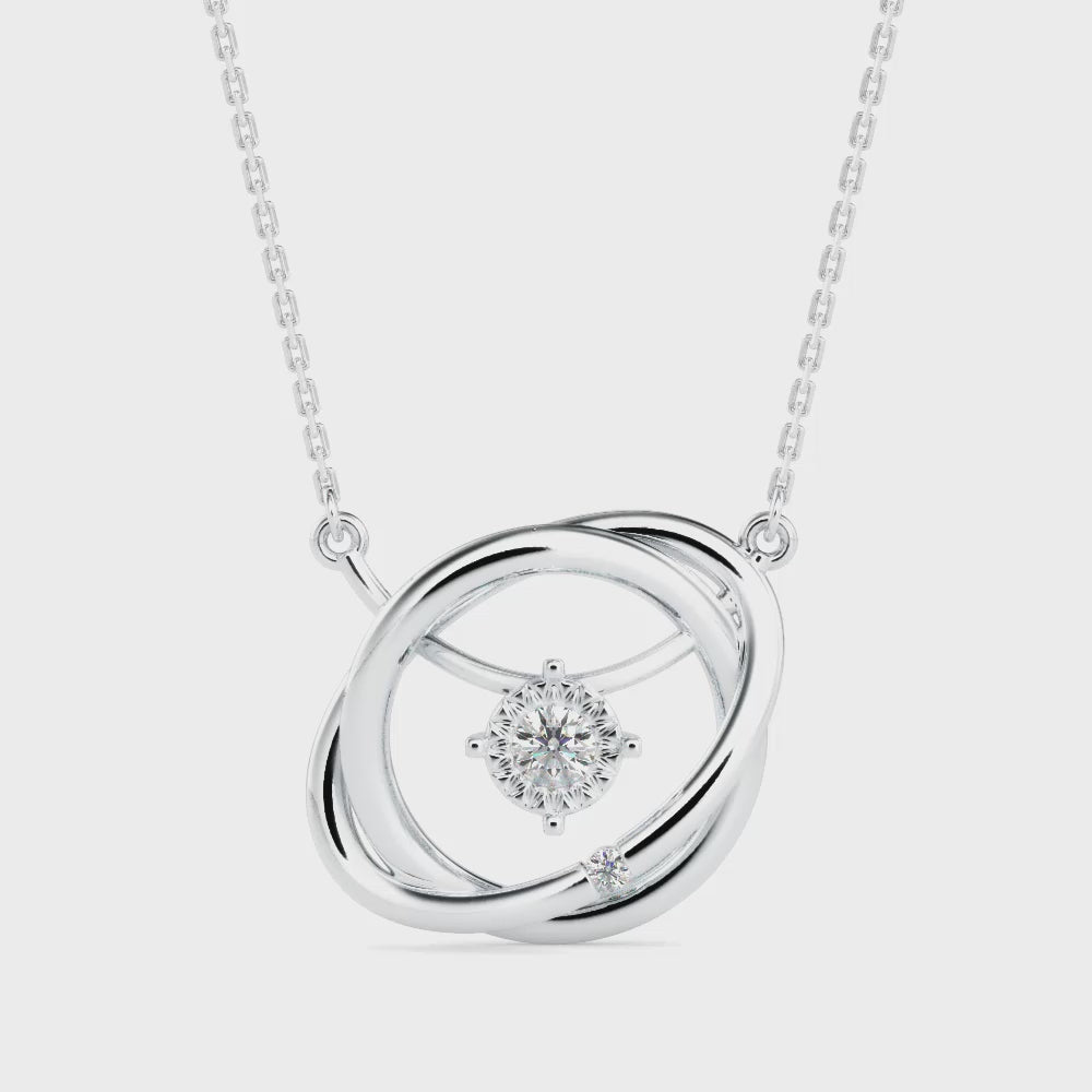 Luminous Elegance Diamond Necklace