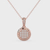 Sunburst Diamond Pendant