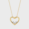 Trio Heart Diamond Pendant