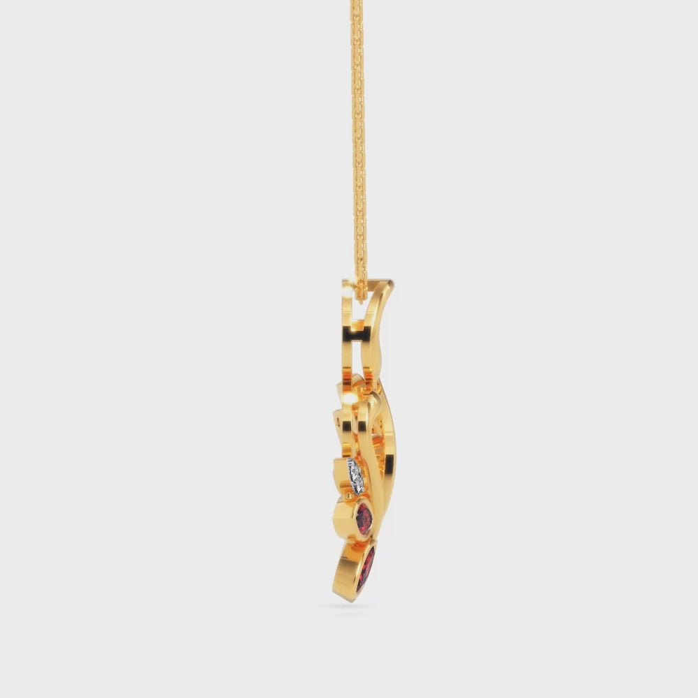 Swan Serenade Pendant